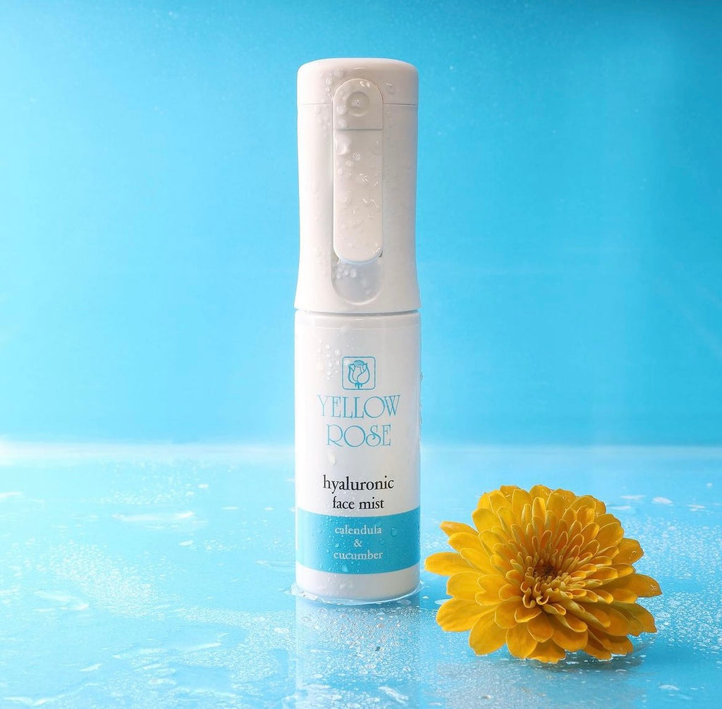 Hyaluronic face mist with Calendula & Cucumber - Yellow Rose