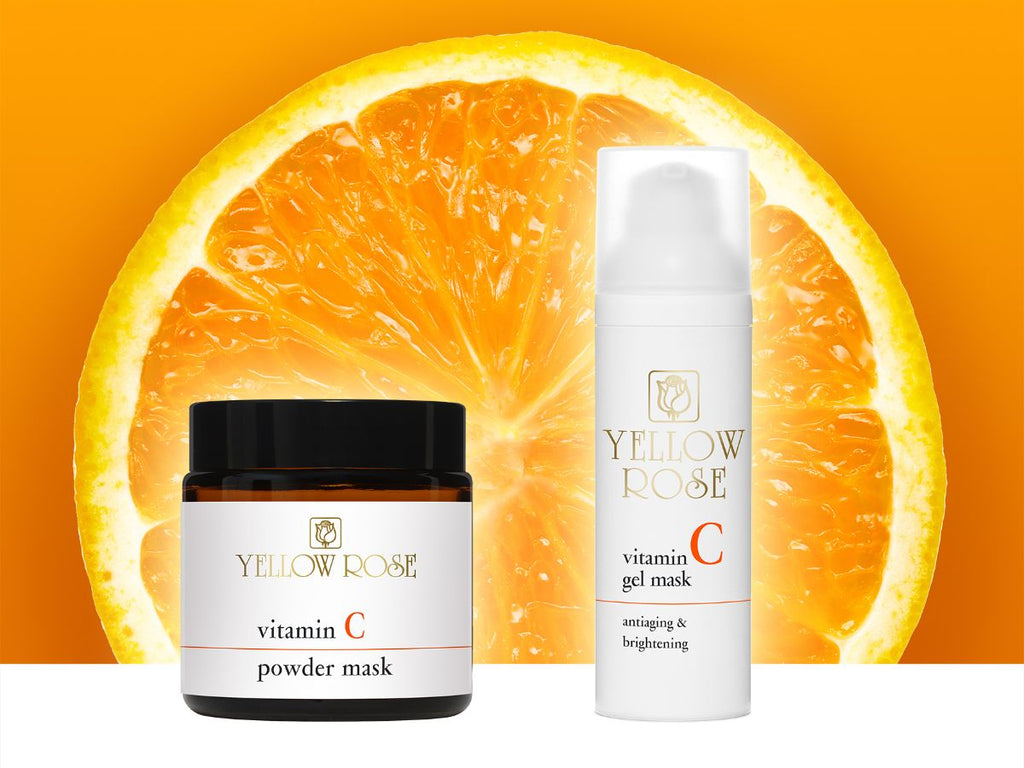 Vitamin C Gel Mask 50ml - YELLOW ROSE