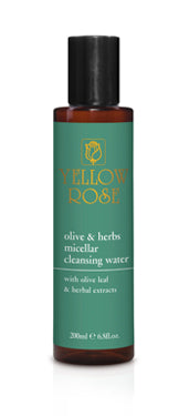 OLIVE & HERBS MICELLAR CLEANSING WATER - 200 ml YELLOW ROSE