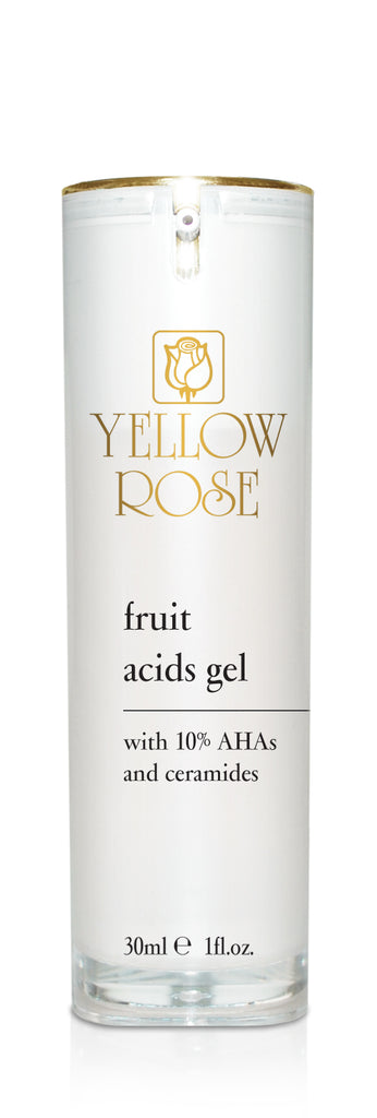 FRUIT ACIDS GEL - airless φιάλη 30ml YELLOW ROSE