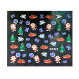 CHRISTMAS STICKER PACK OF 6